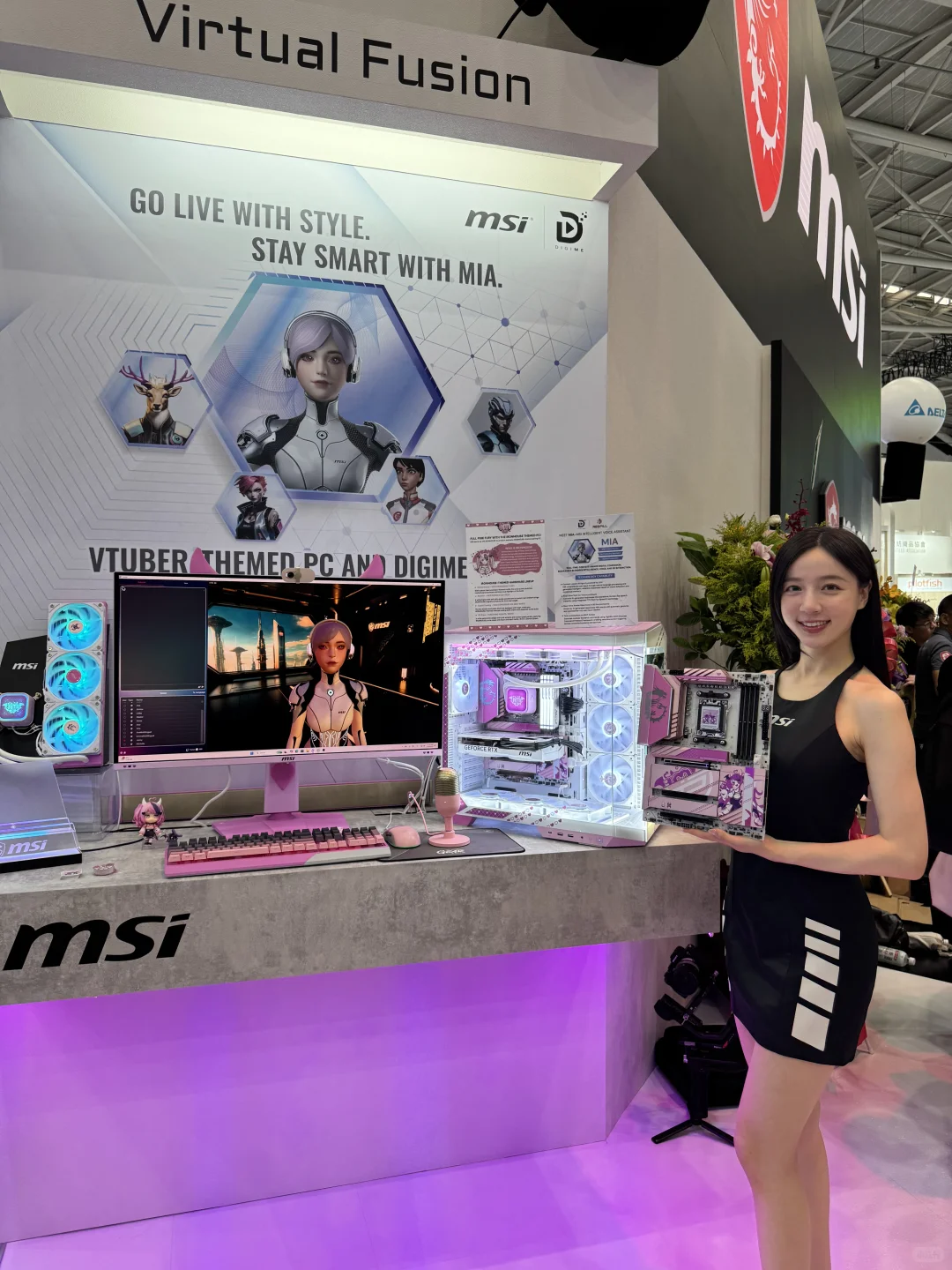 2025 年台北国际电脑展 | 微星展台实拍