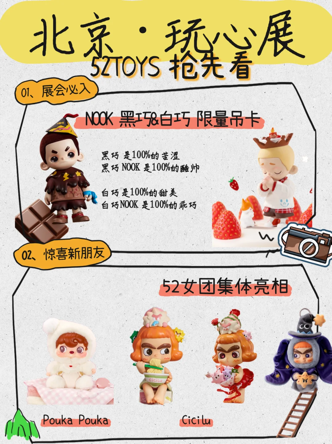 北京玩心展全攻略?这几个展位必须排进行程