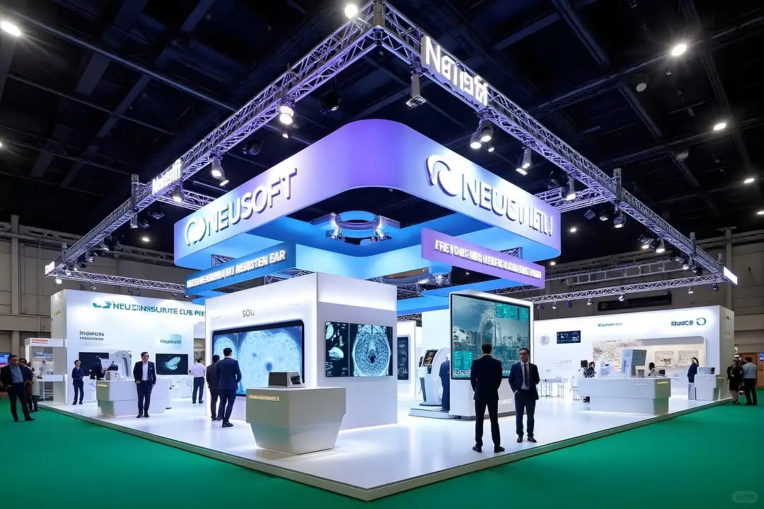 科技感爆棚的国外特装展位设计灵感