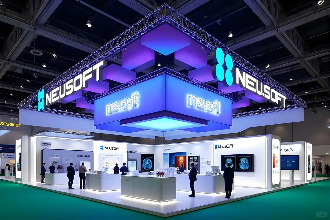 科技感爆棚的国外特装展位设计灵感