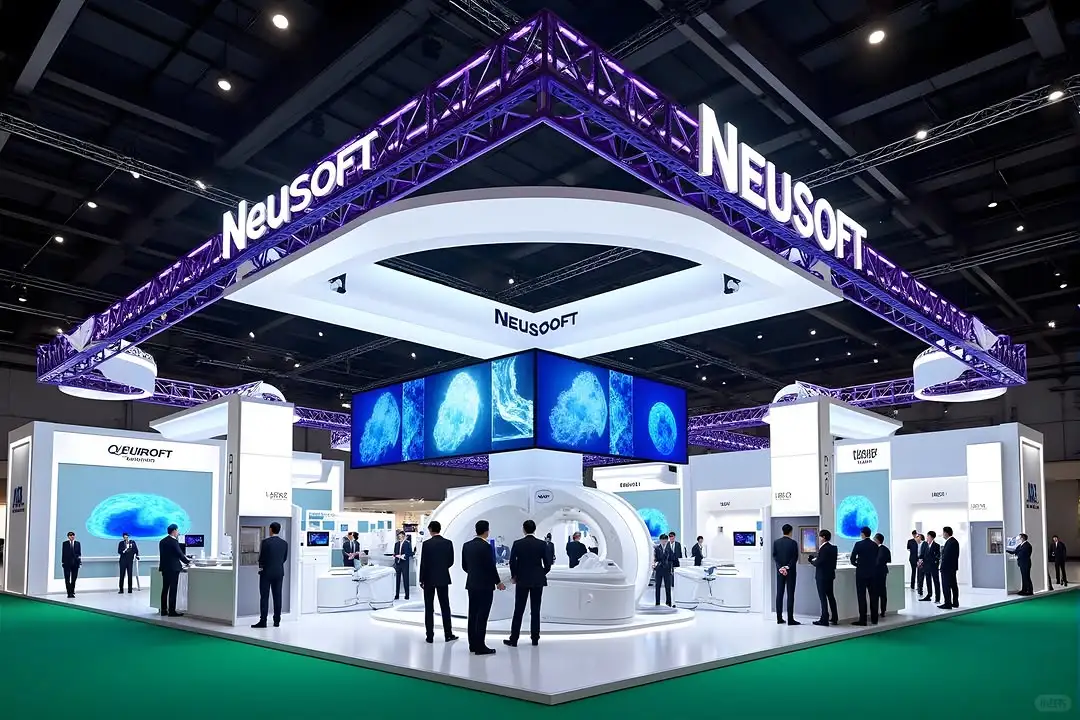 科技感爆棚的国外特装展位设计灵感