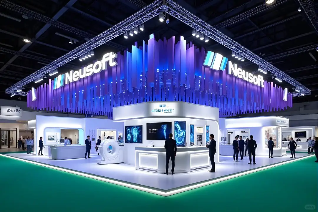 科技感爆棚的国外特装展位设计灵感