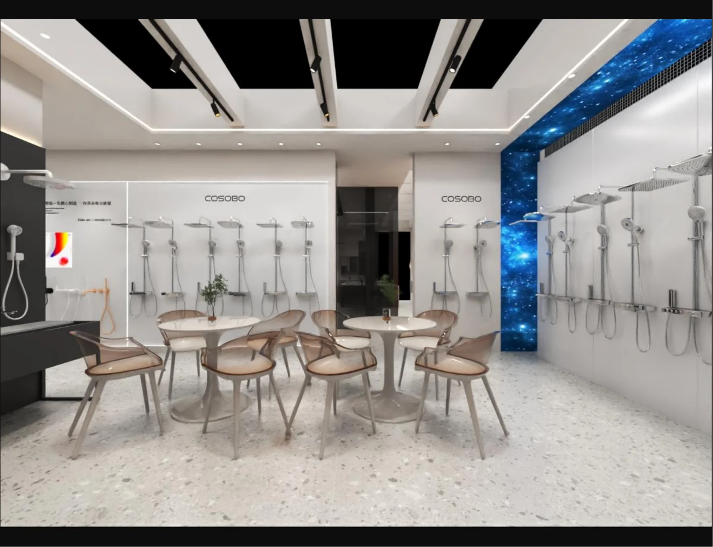 建博会|商务?高端风|?展台设计搭建