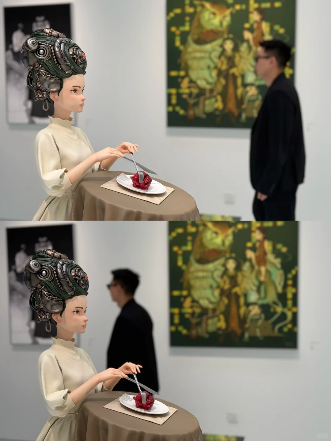 在北京看了一个很时髦的展?