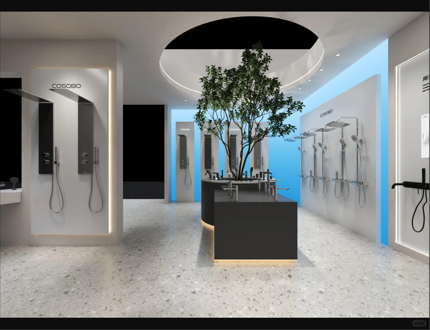 建博会|商务?高端风|?展台设计搭建