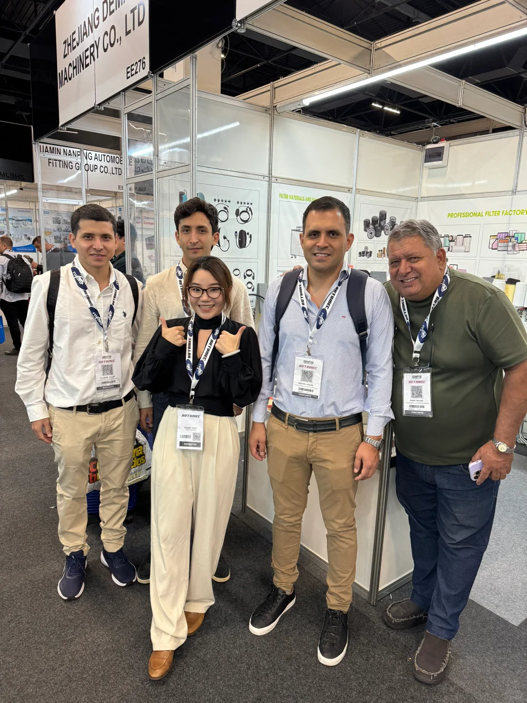 ??????阿根廷客户和他的三个儿子