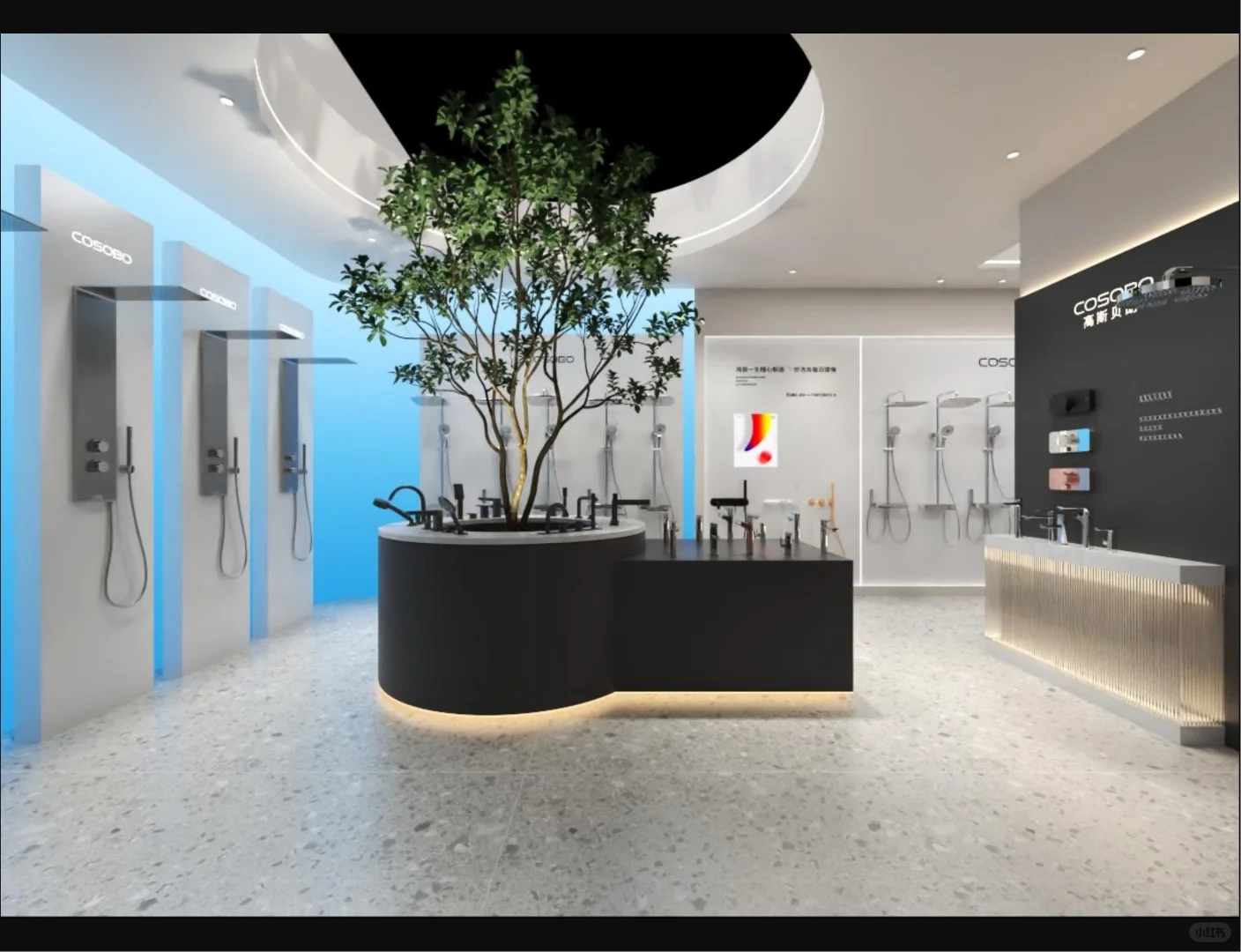 建博会|商务?高端风|?展台设计搭建