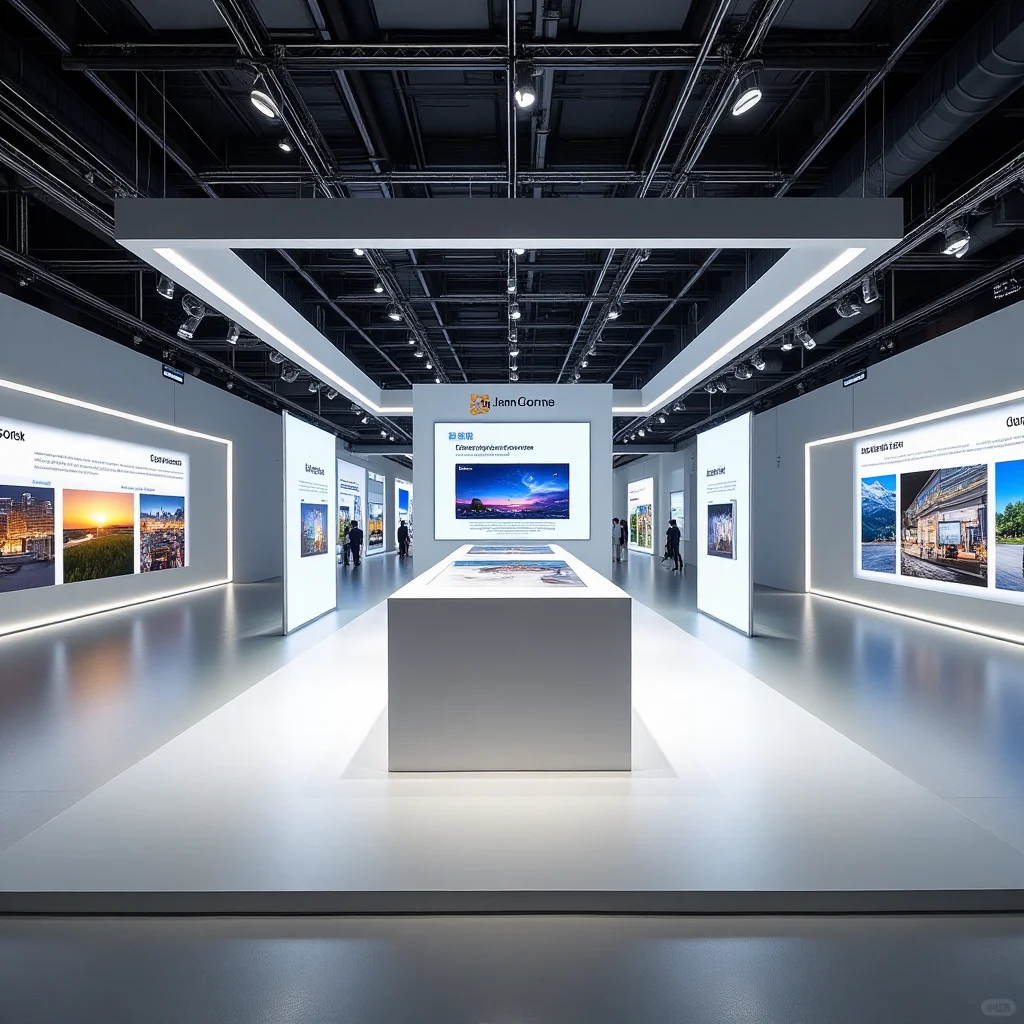 这种纯白色展台很难让人不爱吧？