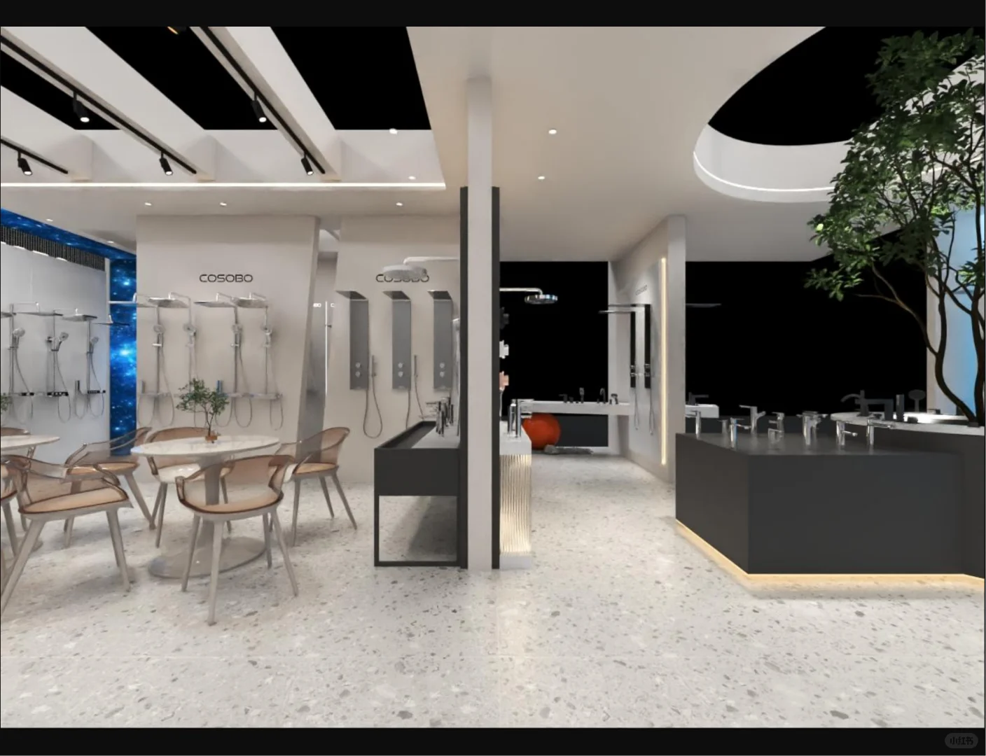 建博会|商务?高端风|?展台设计搭建