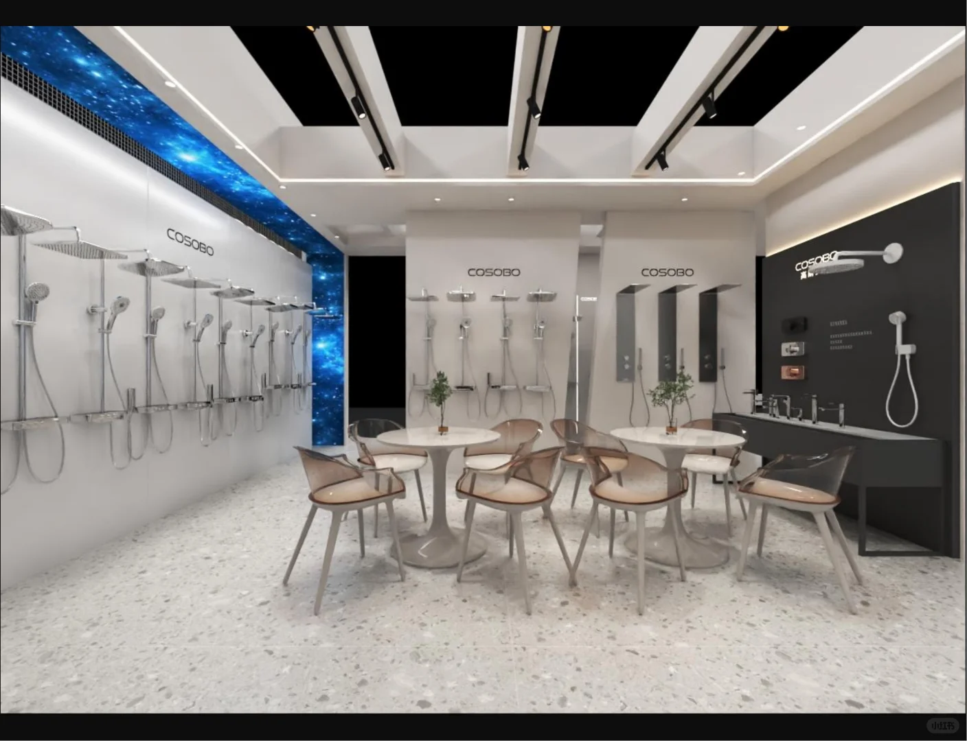 建博会|商务?高端风|?展台设计搭建