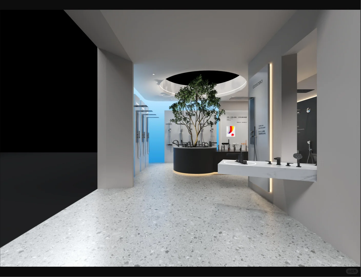 建博会|商务?高端风|?展台设计搭建