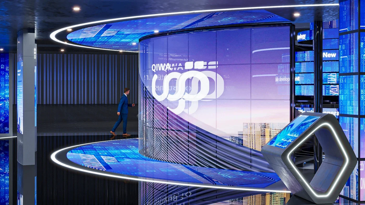 现代科技·数字展会展台 | 展厅设计分享