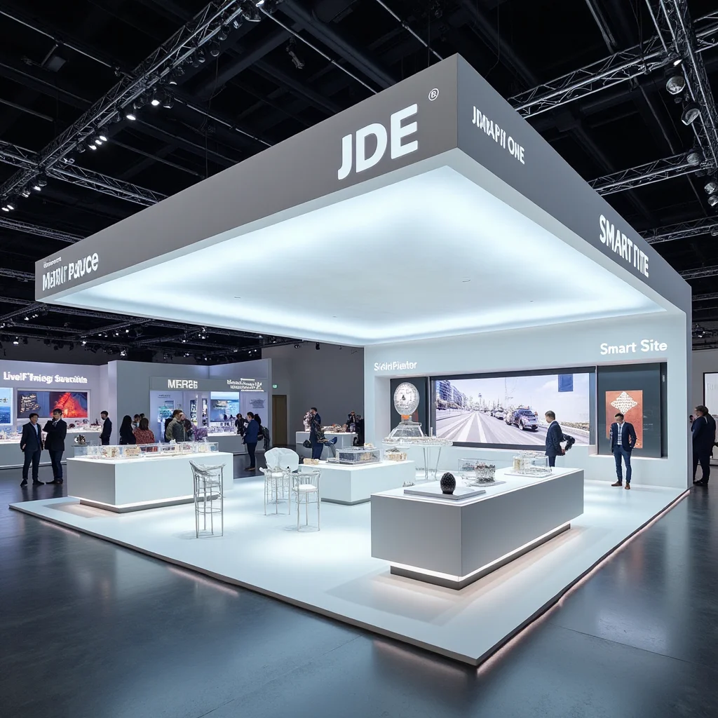 这种纯白色展台很难让人不爱吧？