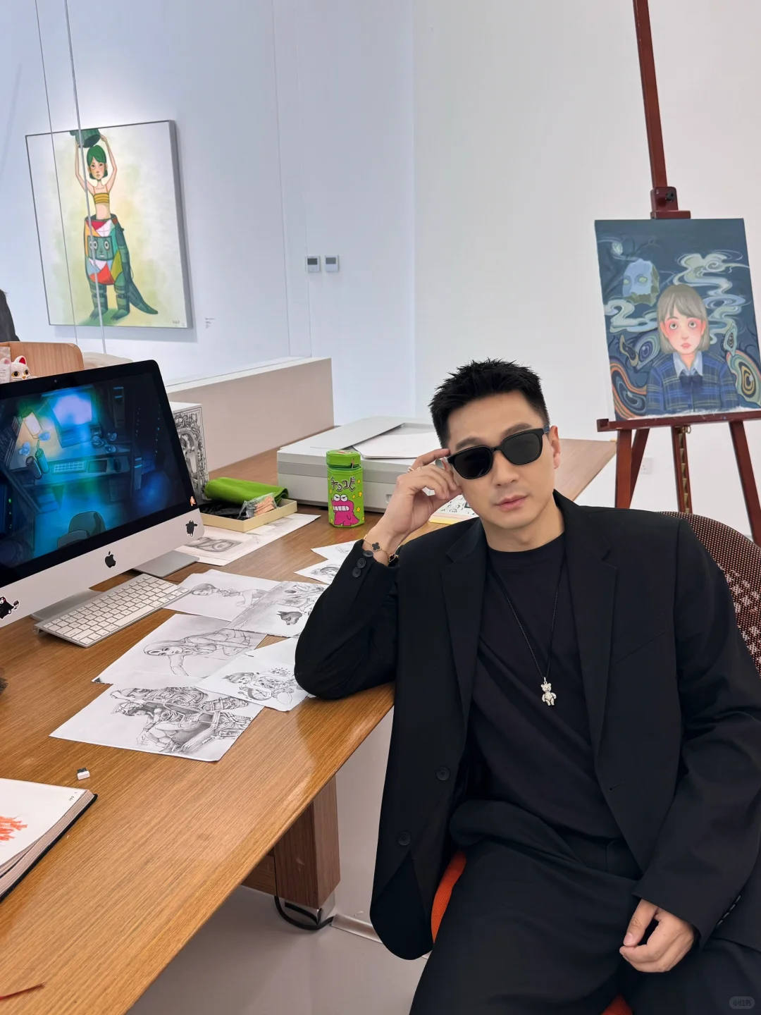 在北京看了一个很时髦的展?