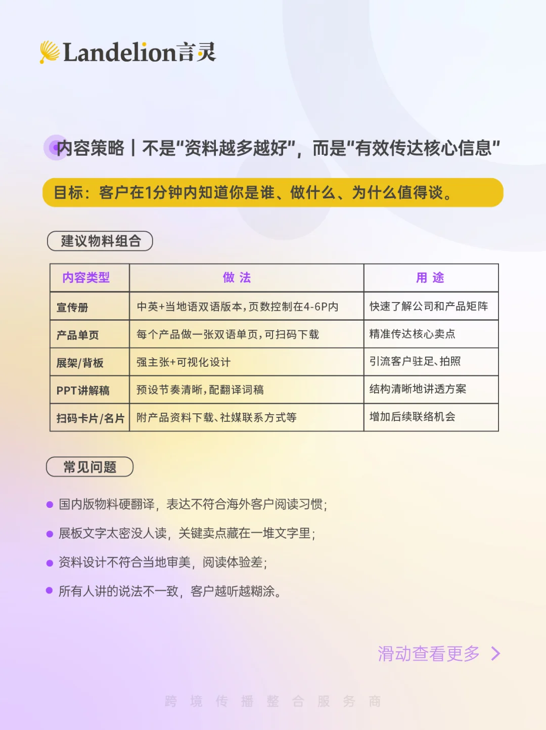 企业海外展会，如何安排人员、内容、翻译？
