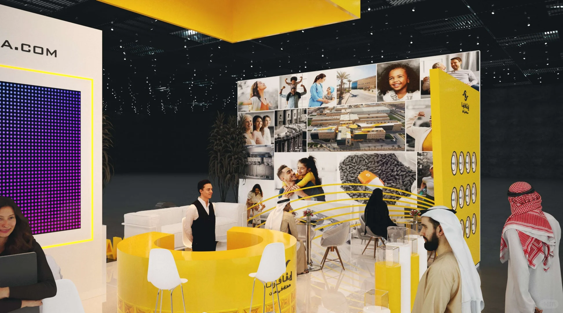 ?迪拜国际医疗科技展｜迪拜展台设计搭建?