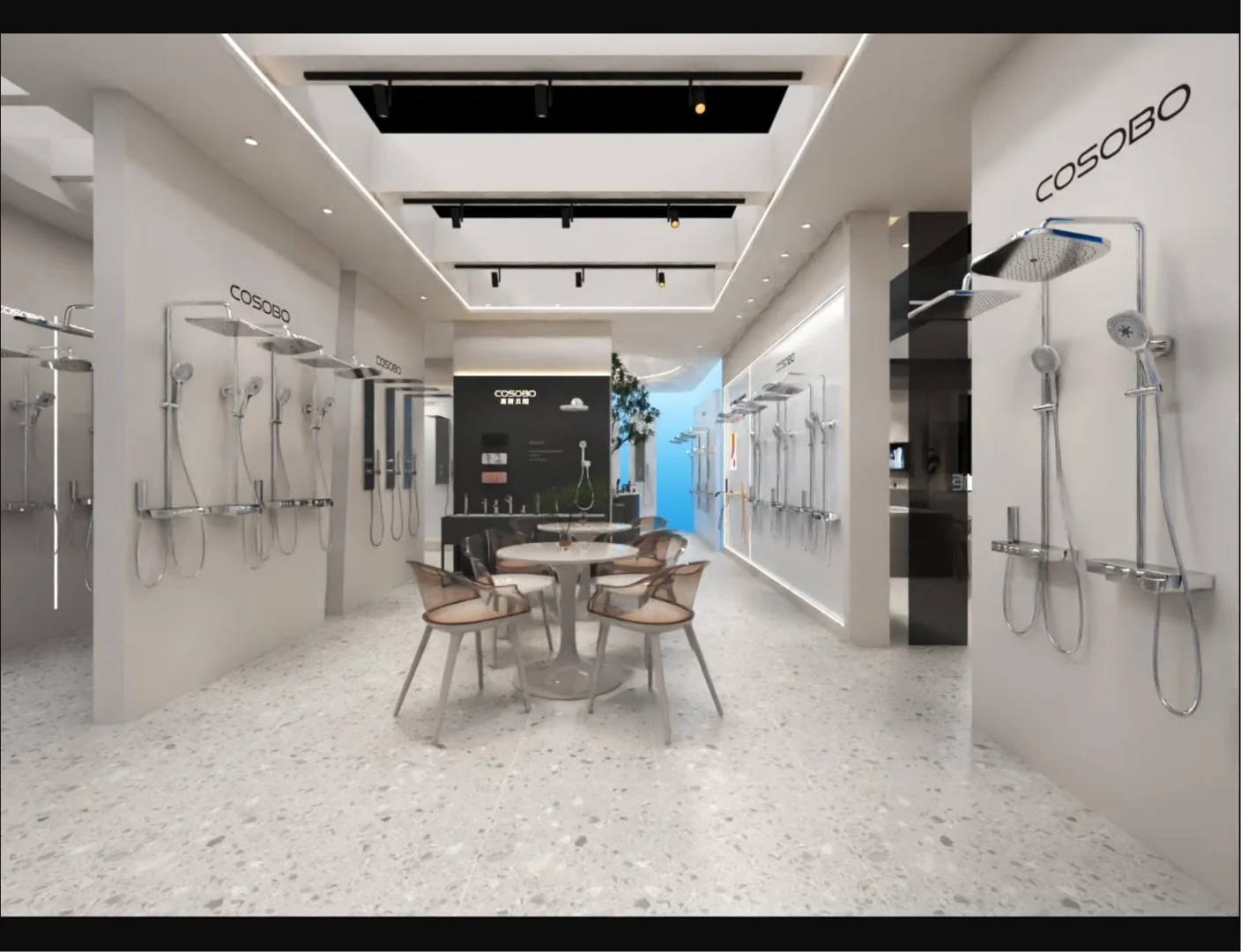 建博会|商务?高端风|?展台设计搭建