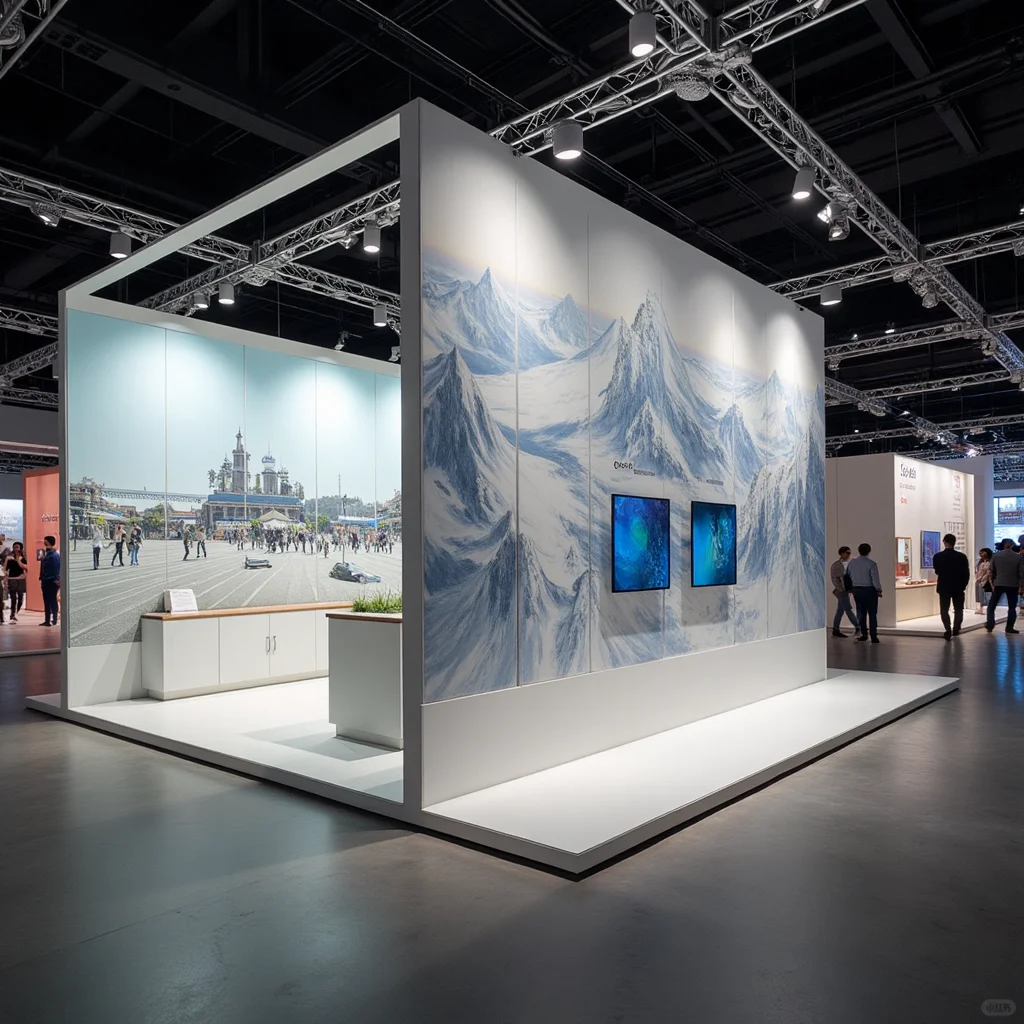 这种纯白色展台很难让人不爱吧？