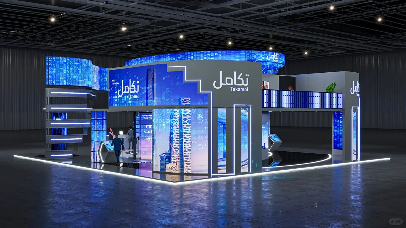 现代科技·数字展会展台 | 展厅设计分享