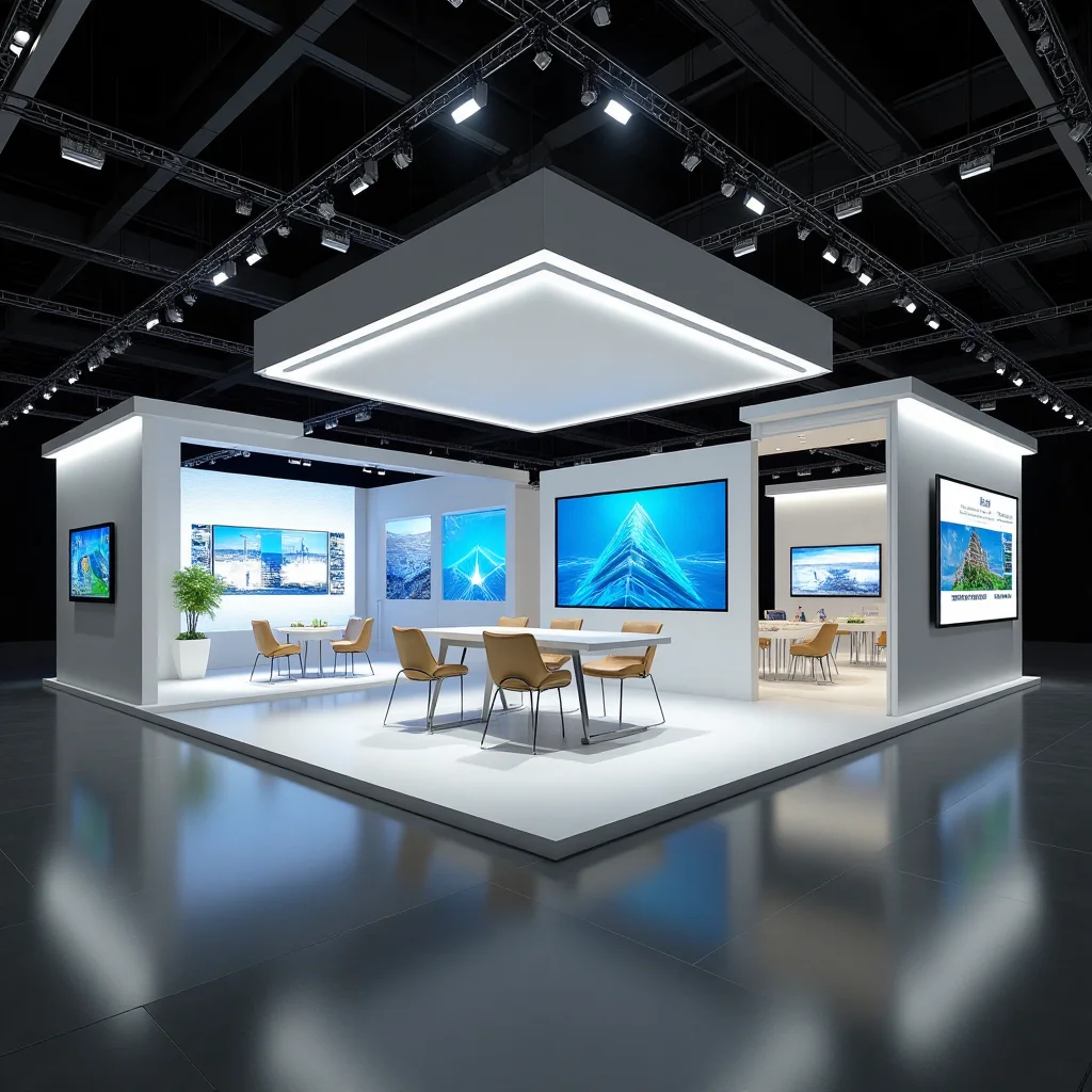 这种纯白色展台很难让人不爱吧？