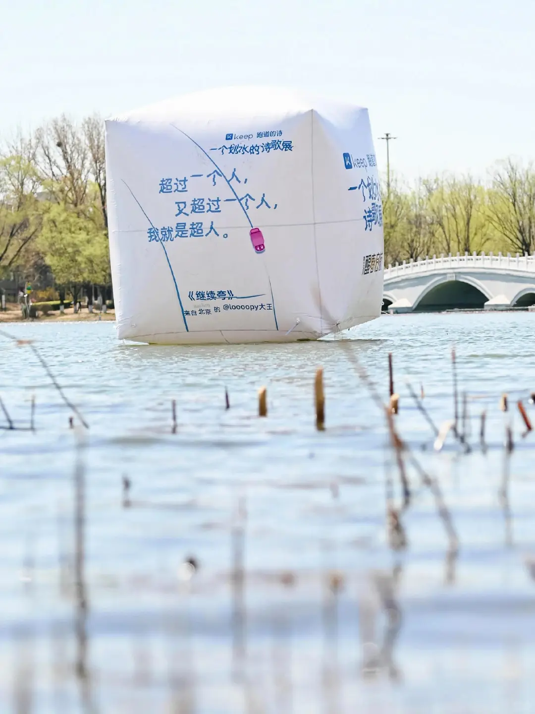 创意活动分享｜keep「一个划水的诗歌展」