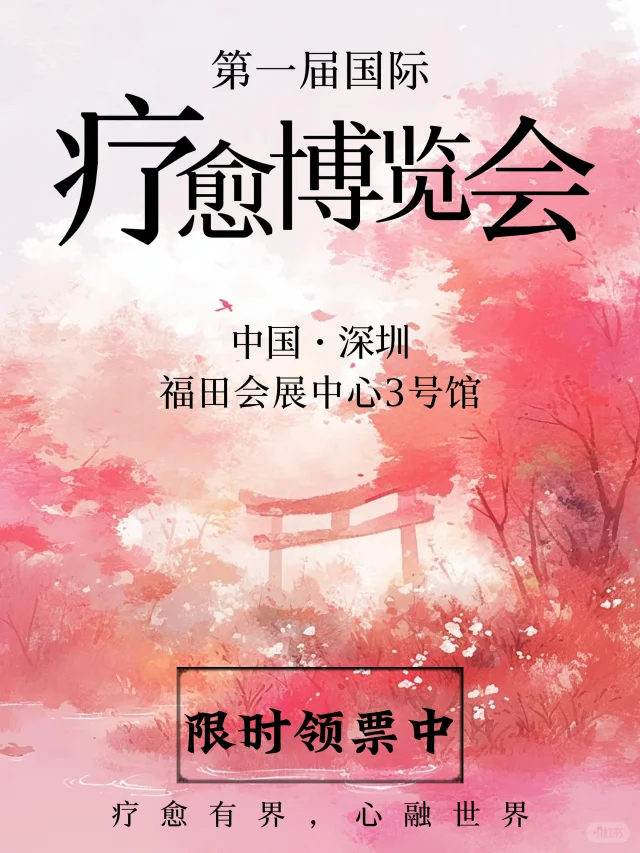 深圳首届国际疗愈博览会，?火热报名中！