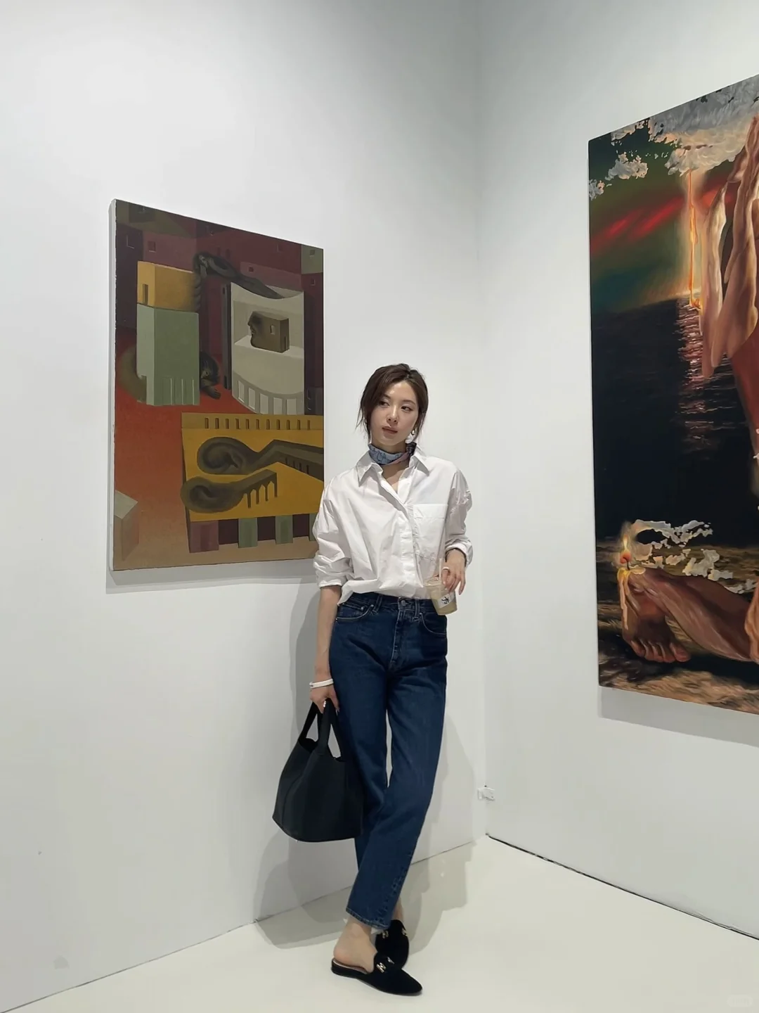 看展| 模仿法女穿搭☕️