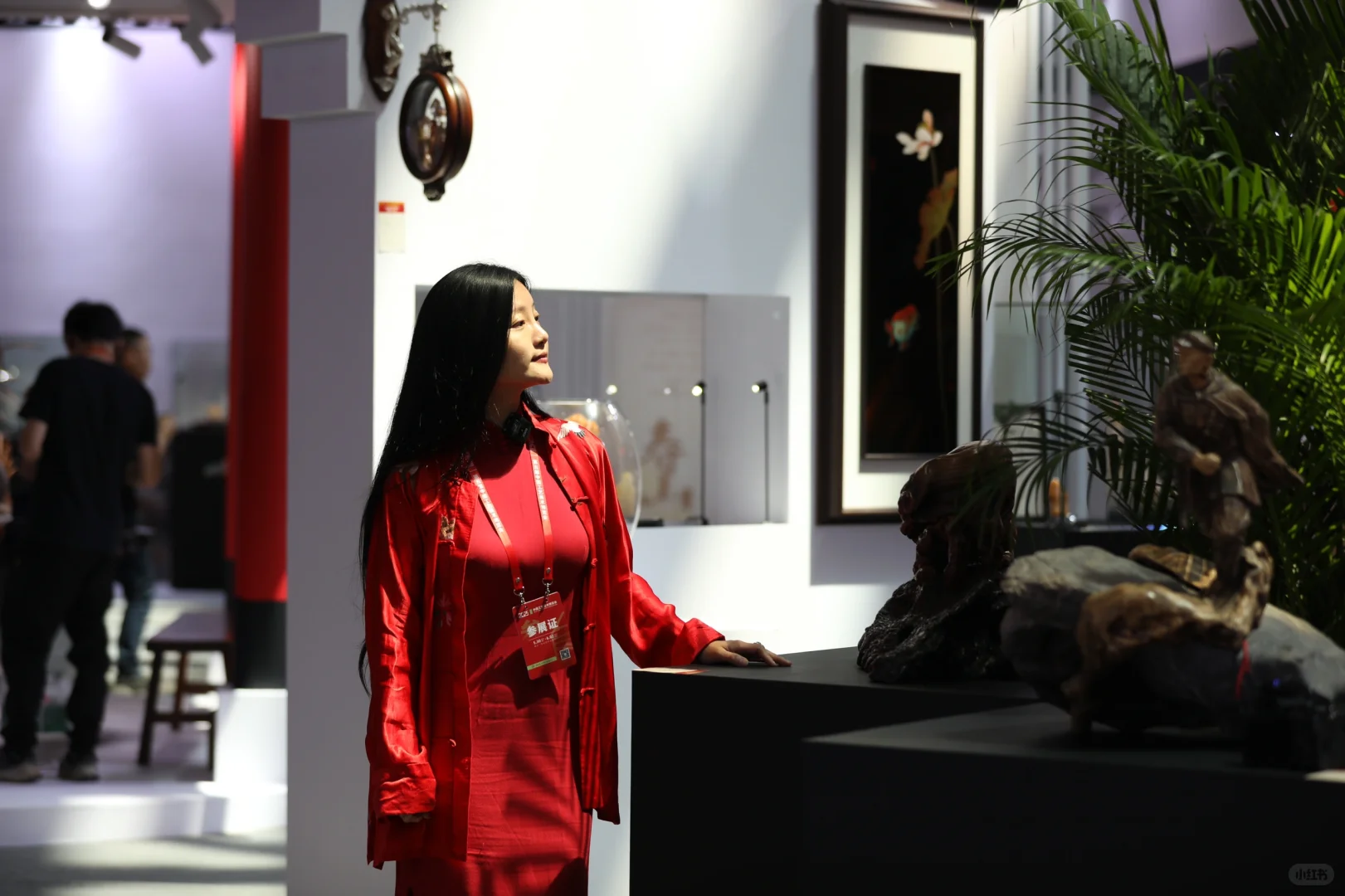 一抹朱红，让古典有了现代感，红火的博览会