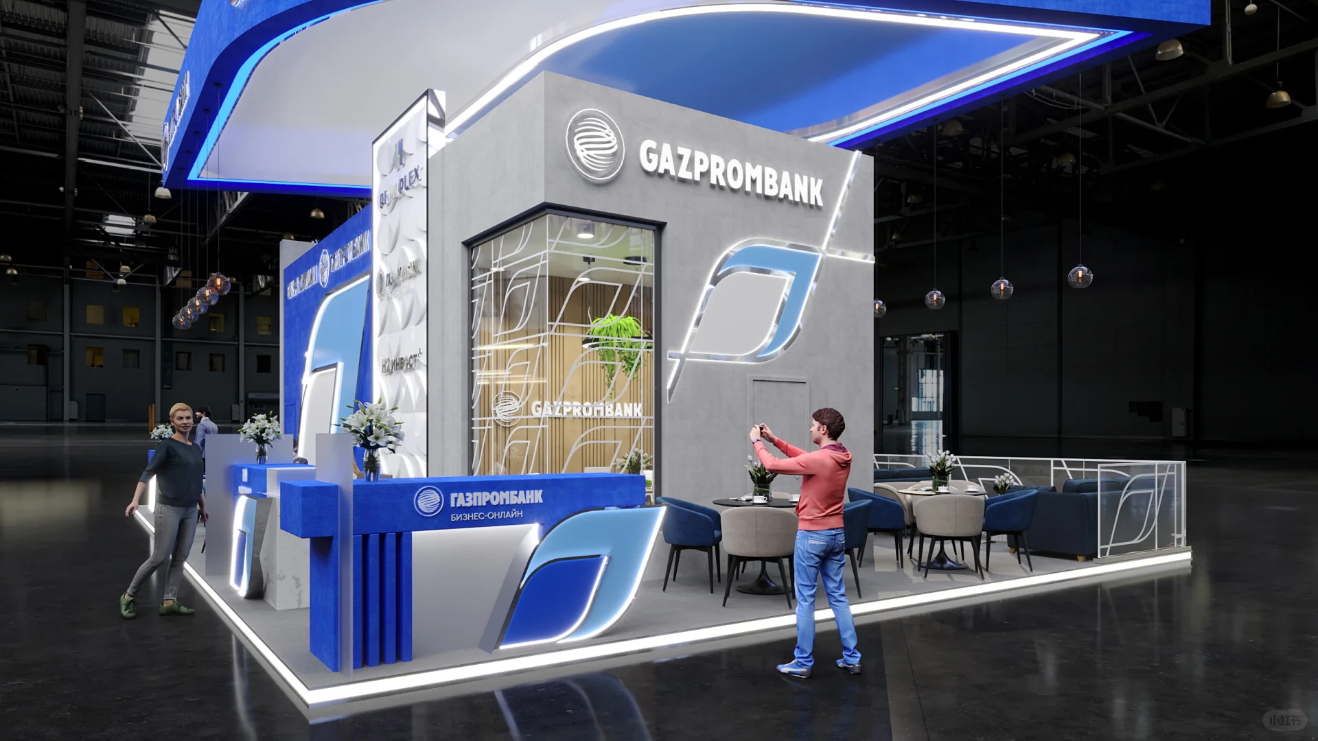 天然工业展台（落地）｜俄罗斯展