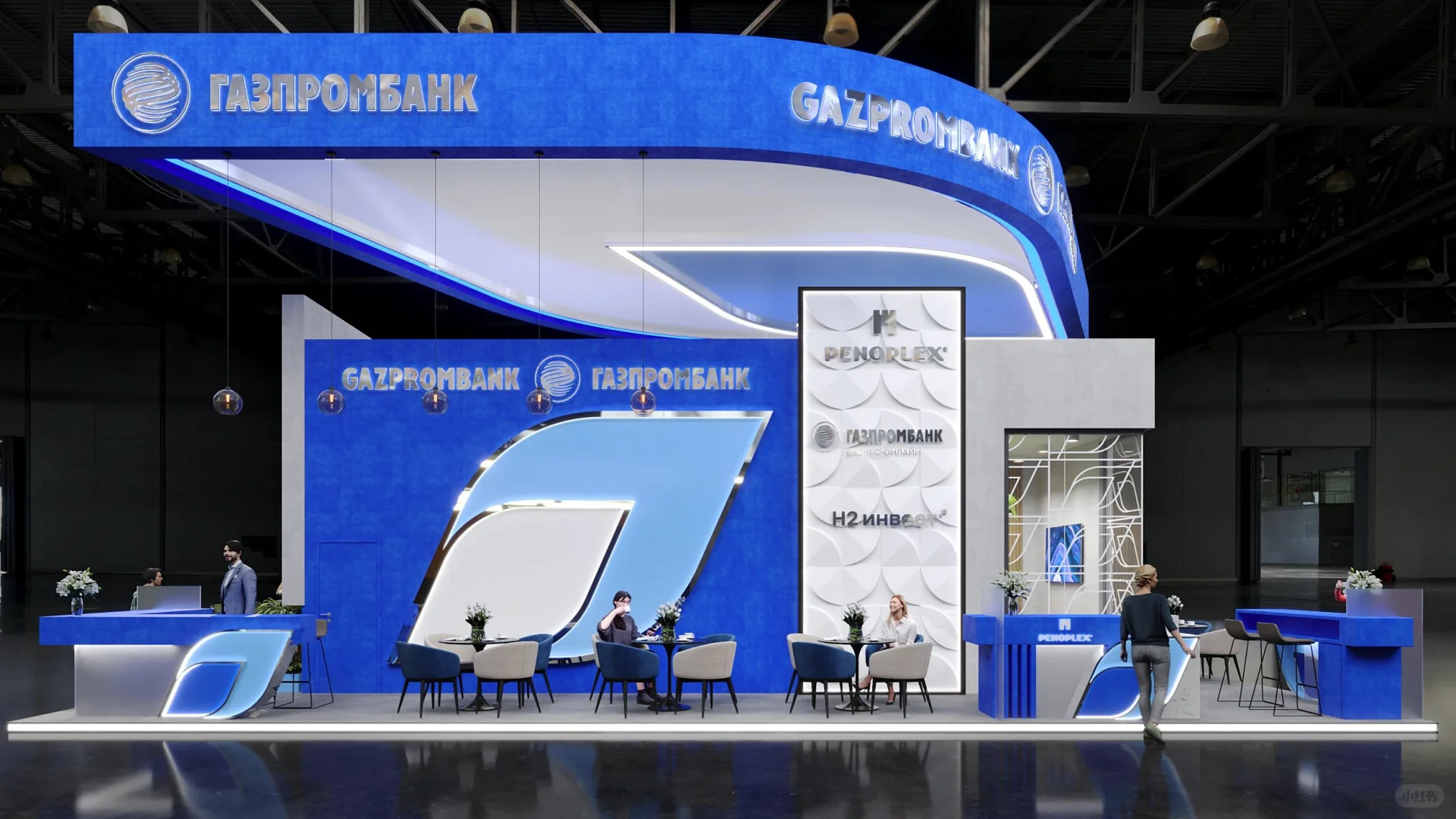 天然工业展台（落地）｜俄罗斯展