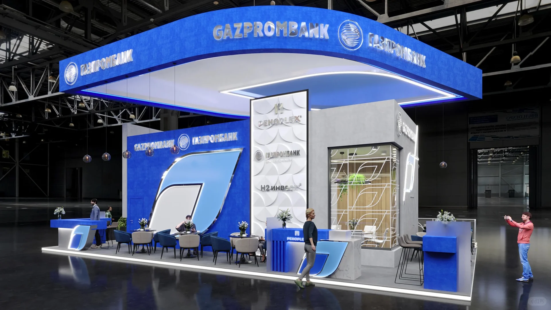 天然工业展台（落地）｜俄罗斯展