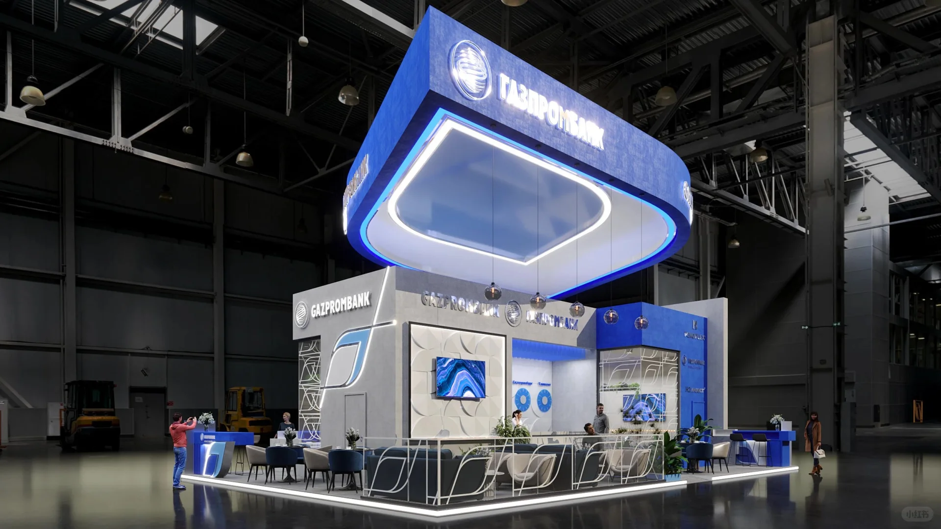 天然工业展台（落地）｜俄罗斯展