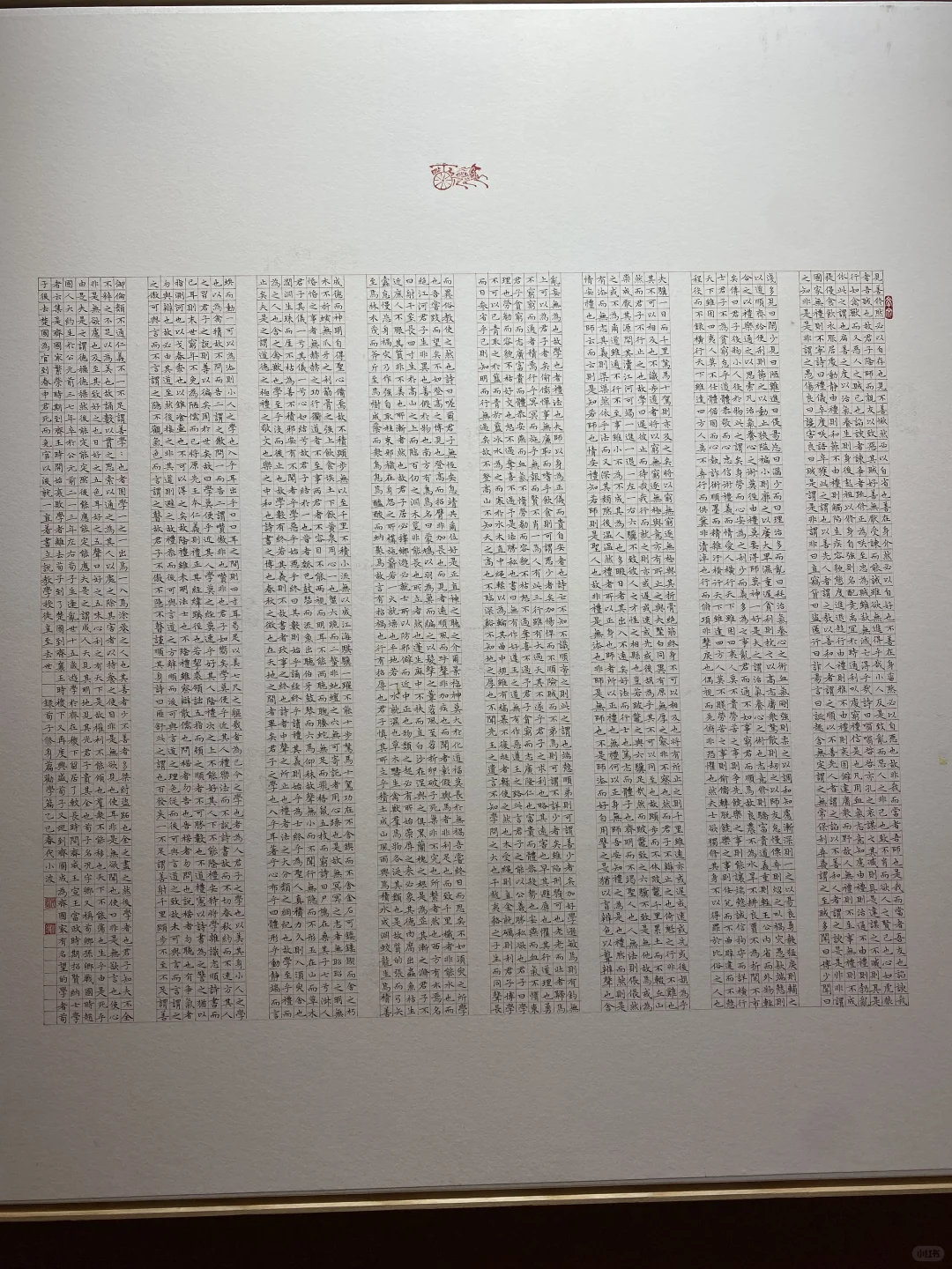 开幕现场：小品展中印象最深一幅吧。