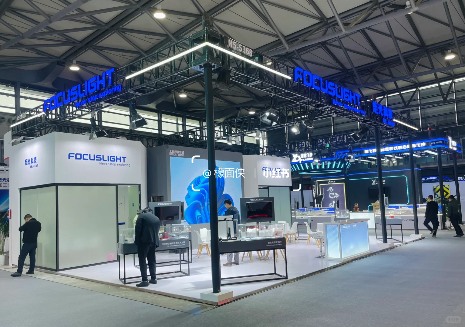 光博会展台搭建落地效果