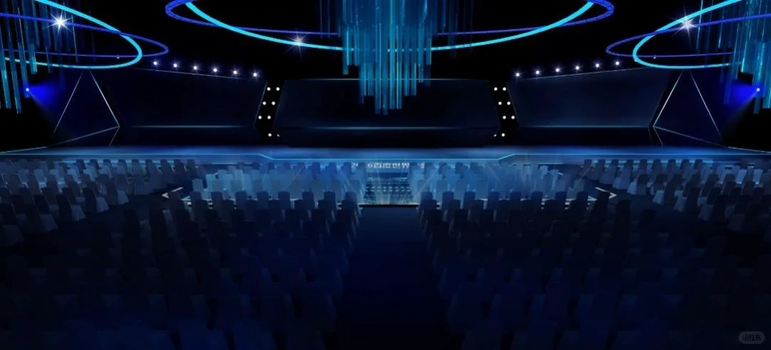 展览设计｜百度世界大会会议类展览设计