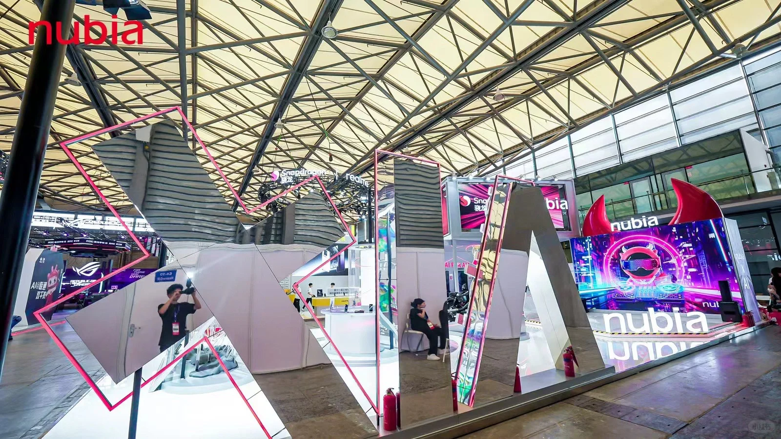 China joy 2024-努比亚展台