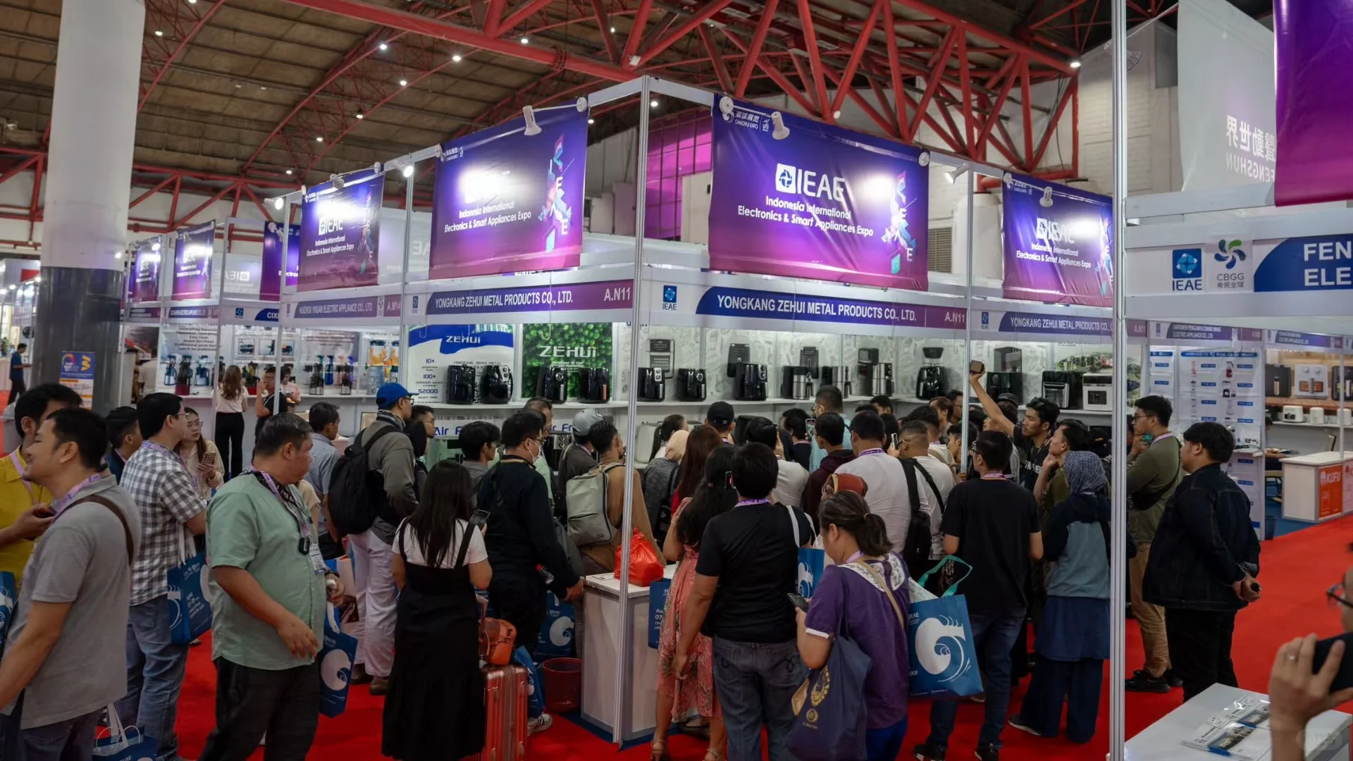 印尼??展会火爆现场