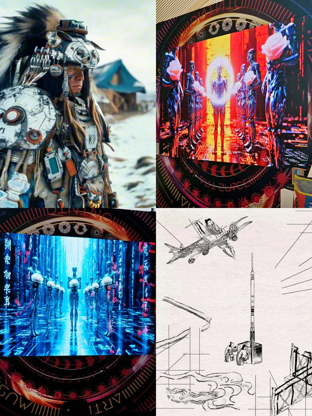 ✨救命!被这展惊艳到失语❗️科技与艺术间的?