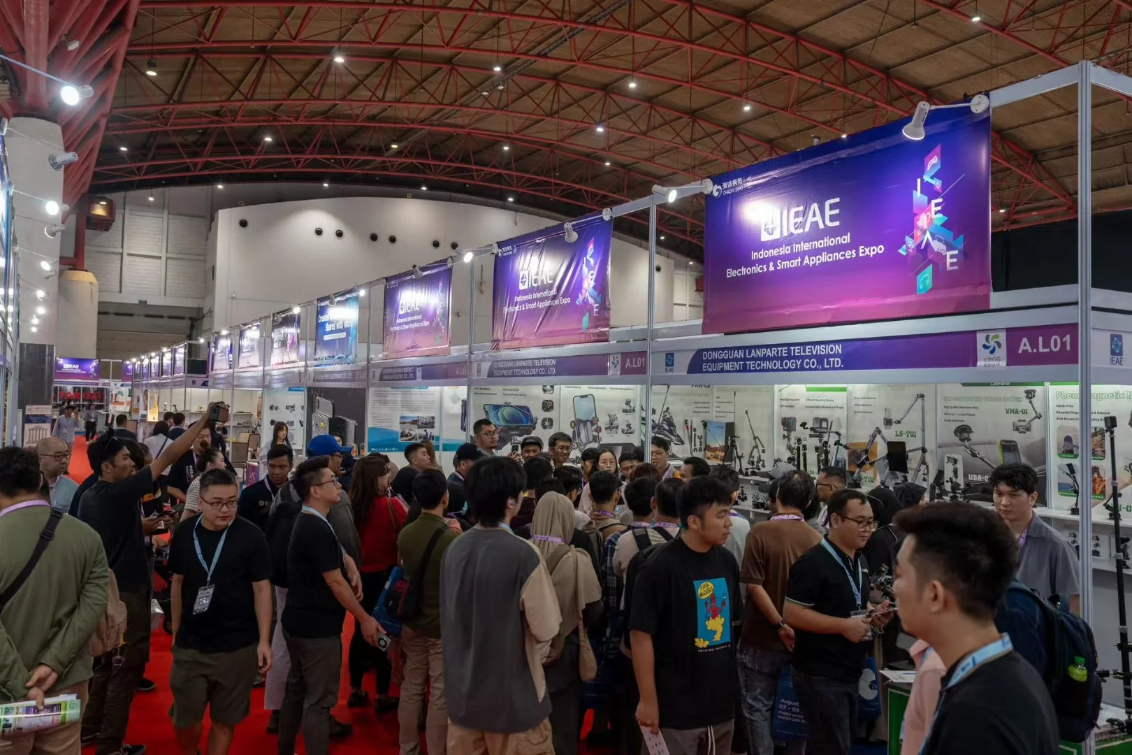 印尼??展会火爆现场