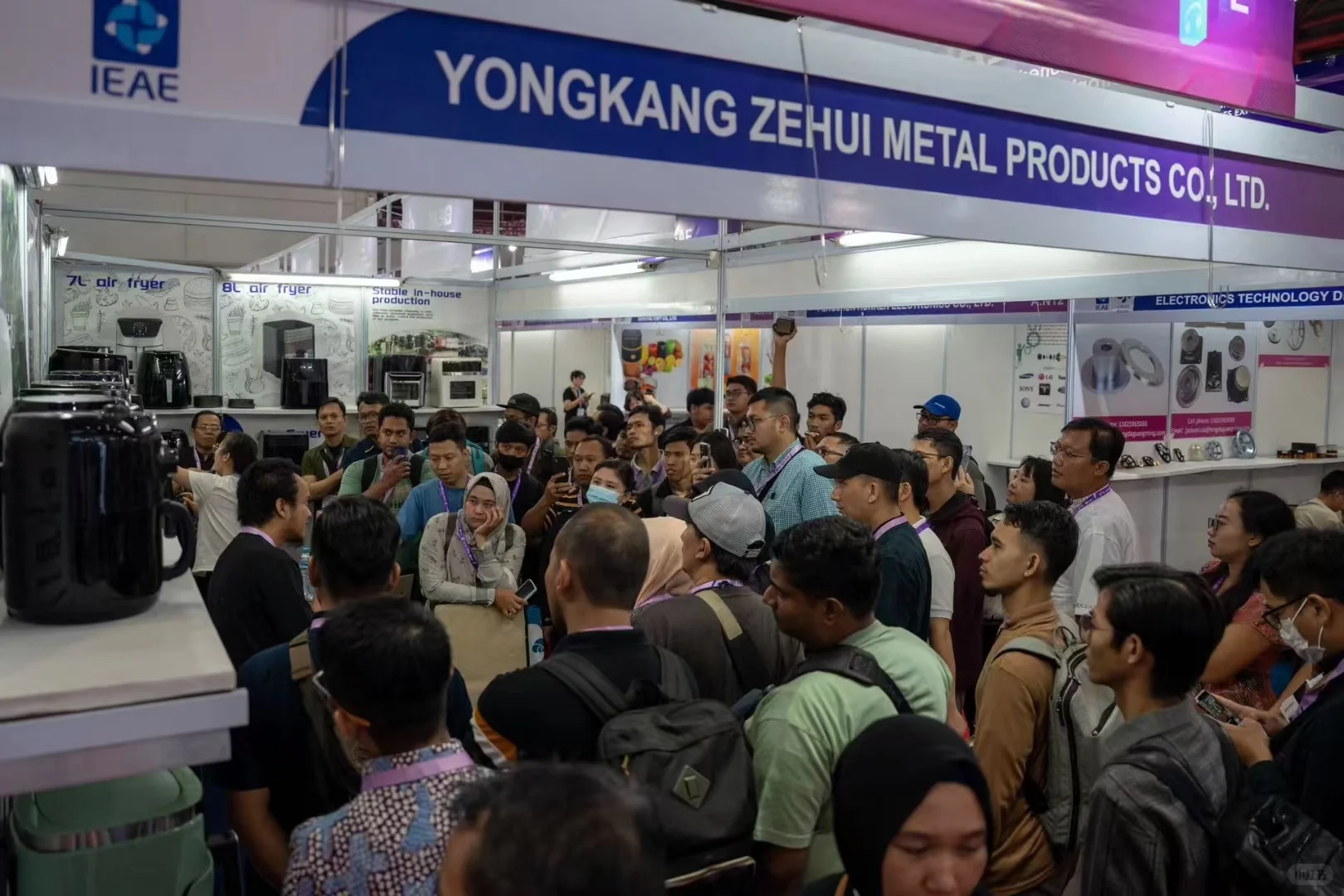 印尼??展会火爆现场