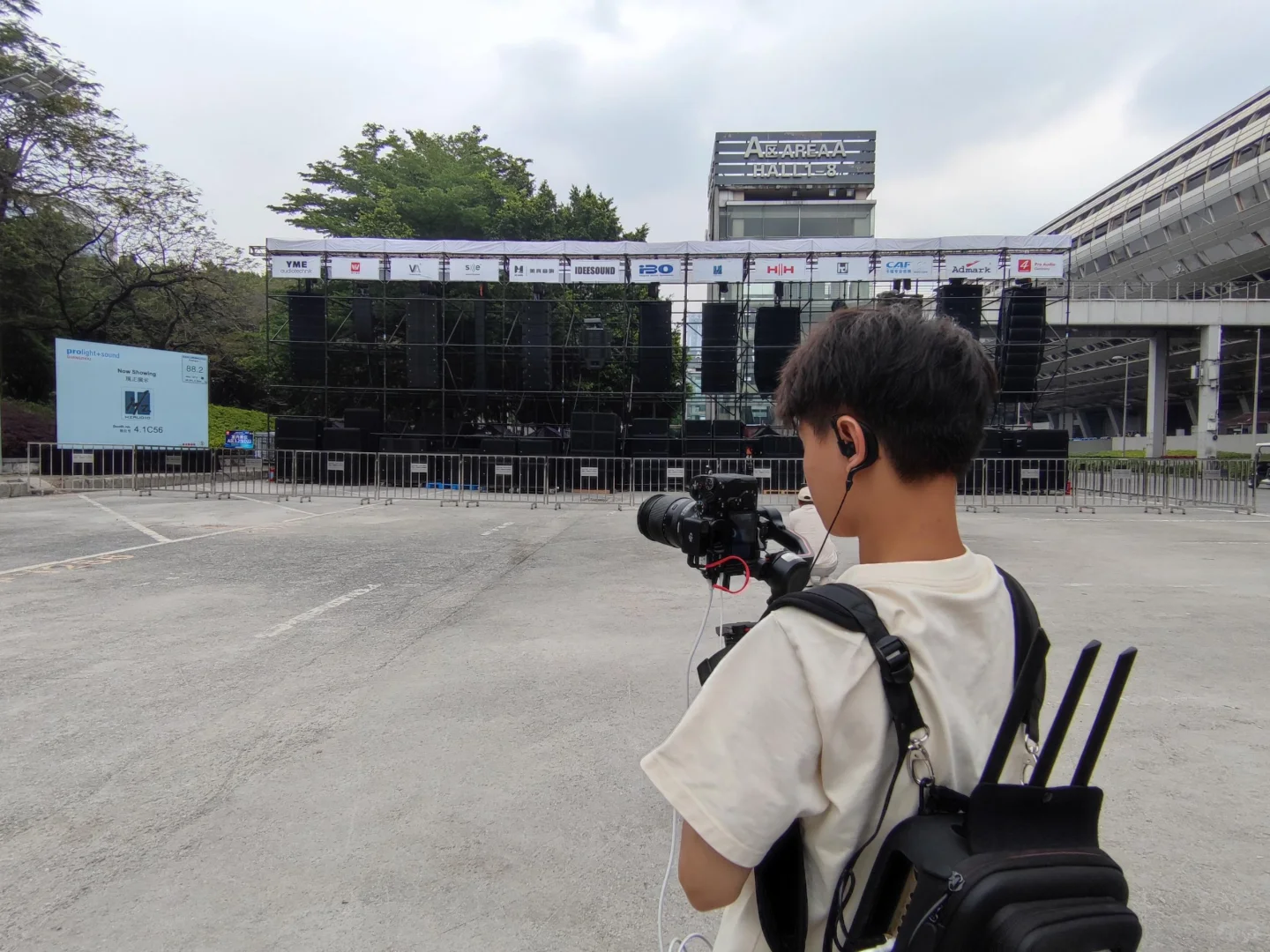 广交会开展啦，双机位视频移动直播照片直播