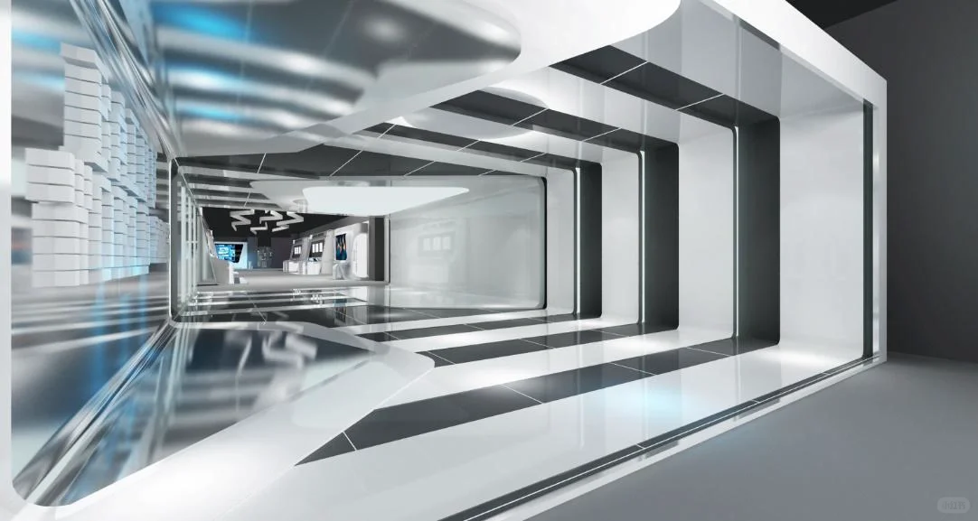 展览设计｜百度世界大会会议类展览设计