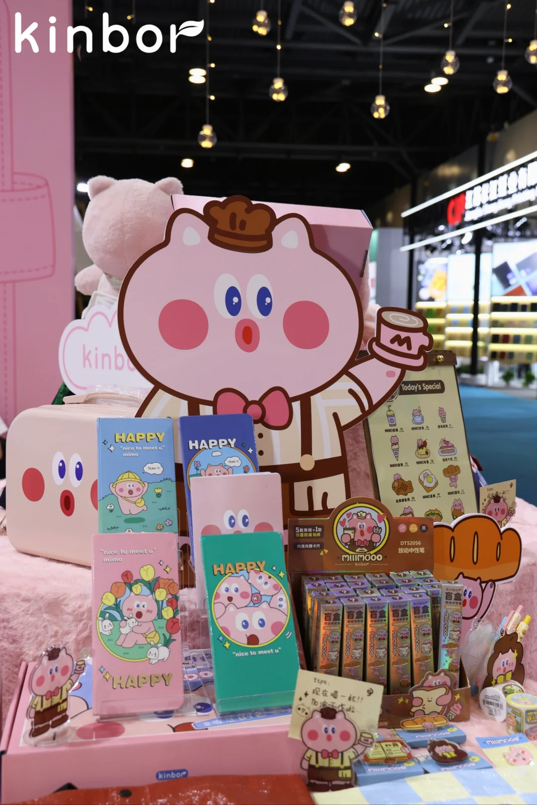 一整个可爱住！粉粉嫩嫩的kinbor也太好拍了