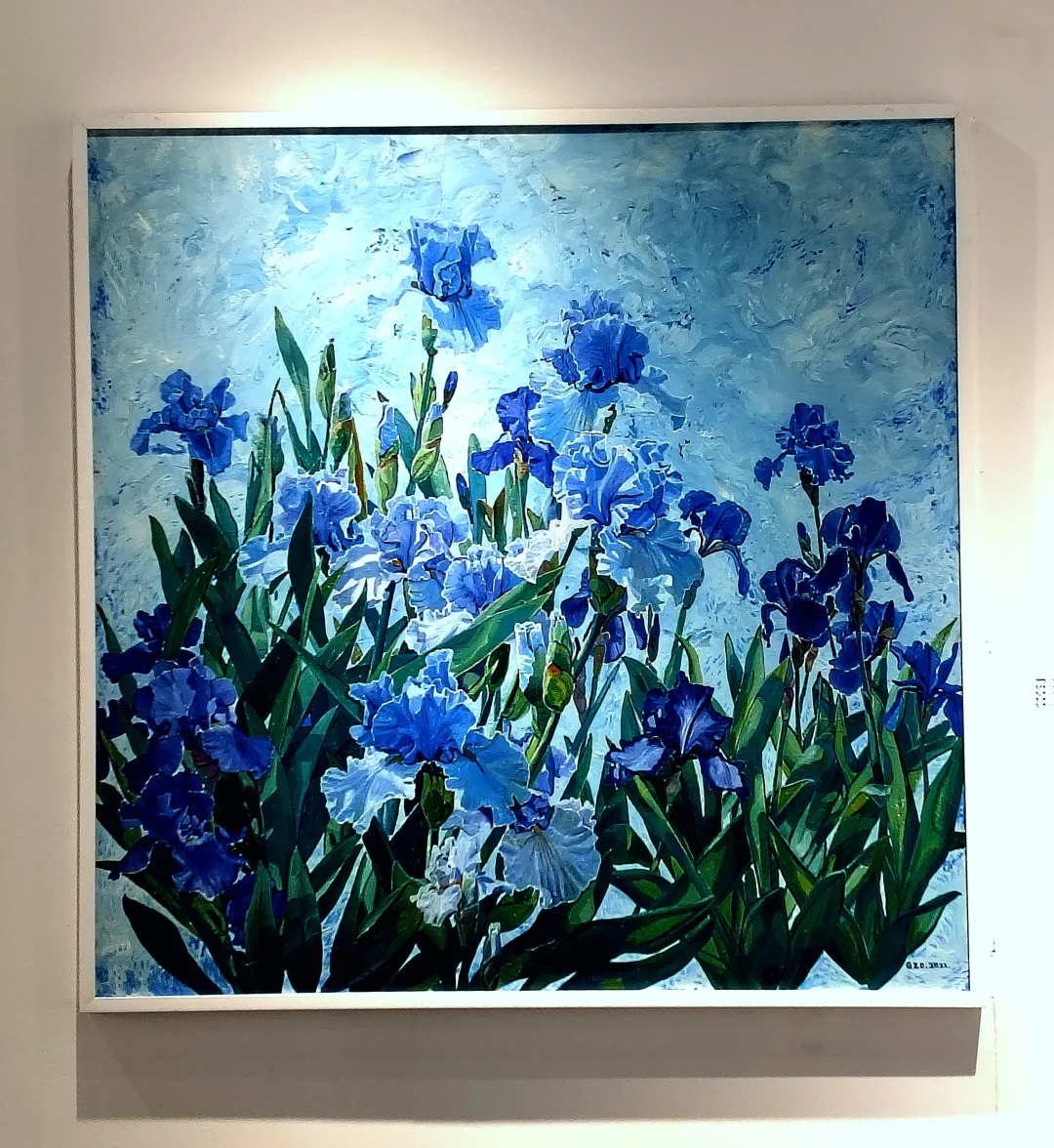 忘了什么时候去的展览了