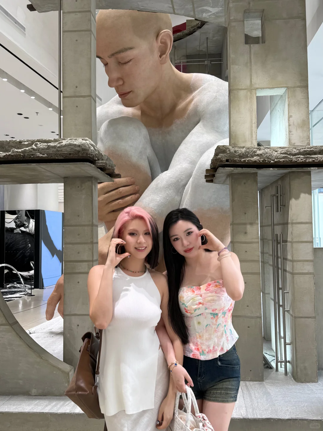 看展览打卡，打卡成功～?