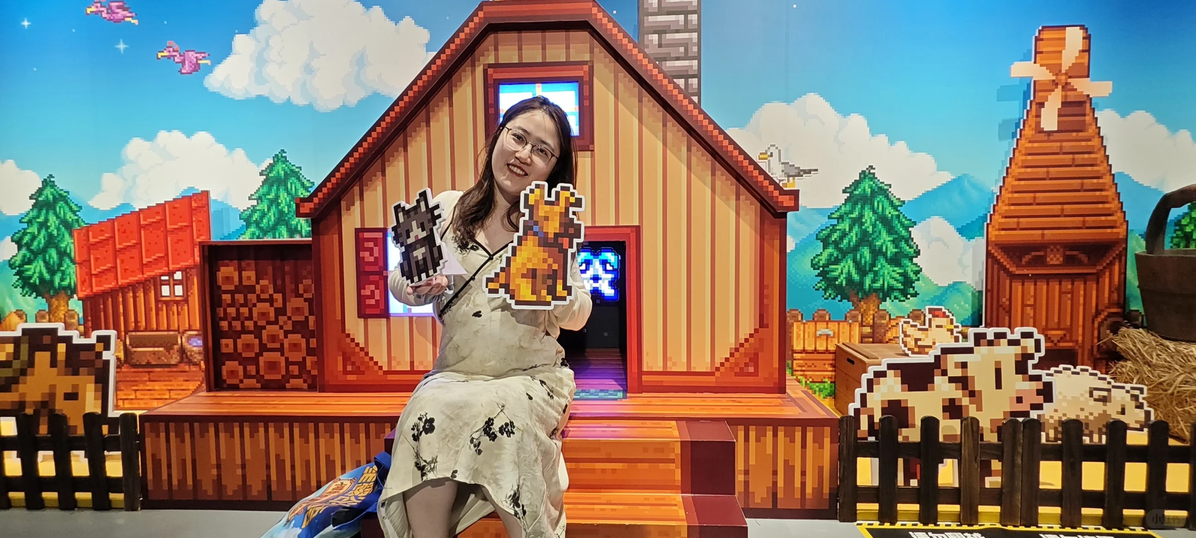 打卡星露谷物语博物馆展览会