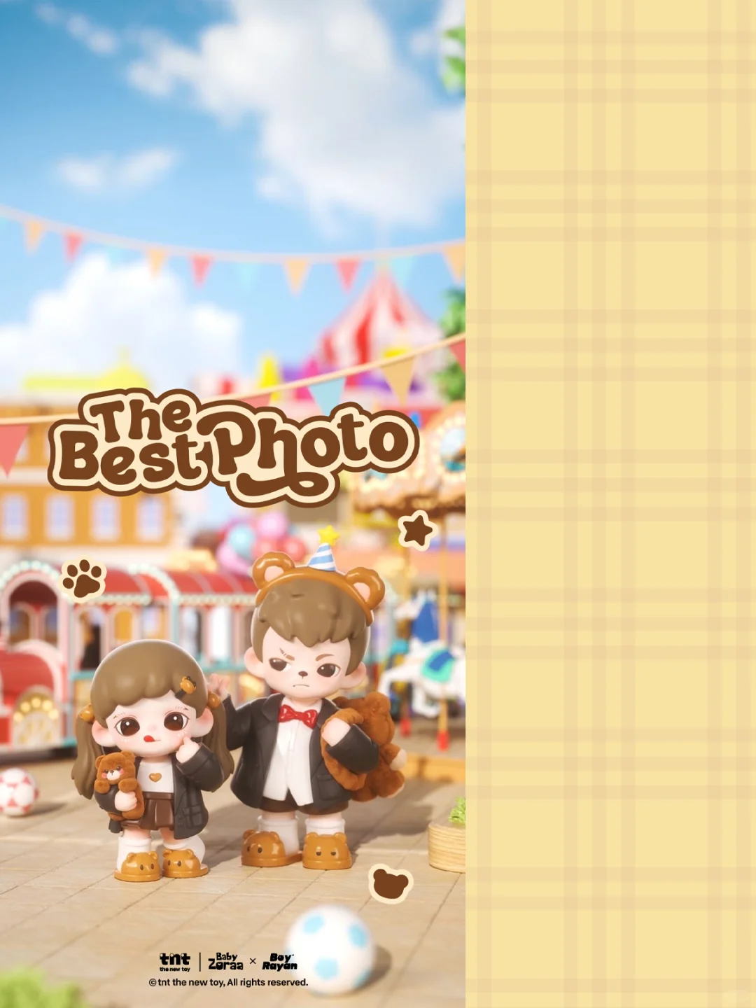 壁纸丨童心无界 Rayan&Zoraa陪你过六一?