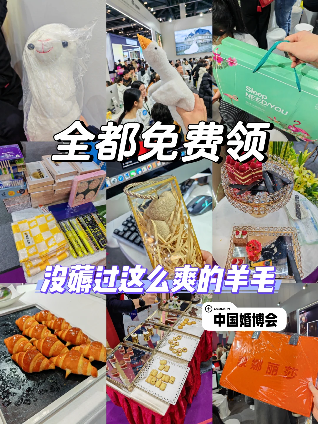 免费领的太多，我都拿不动了