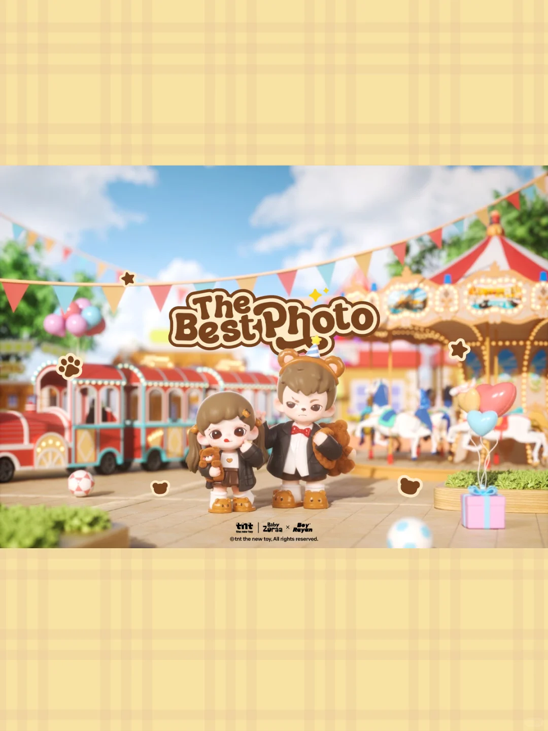 壁纸丨童心无界 Rayan&Zoraa陪你过六一?