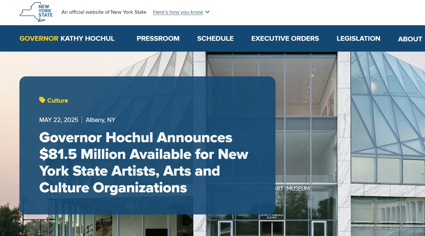 快来免费申请纽约艺术委员会国际艺术家项目